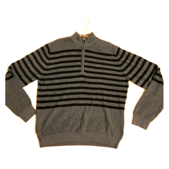 NWT Izod Quarter Zip Mock Neck Sweater,  Size 2XL - Picture 2 of 8